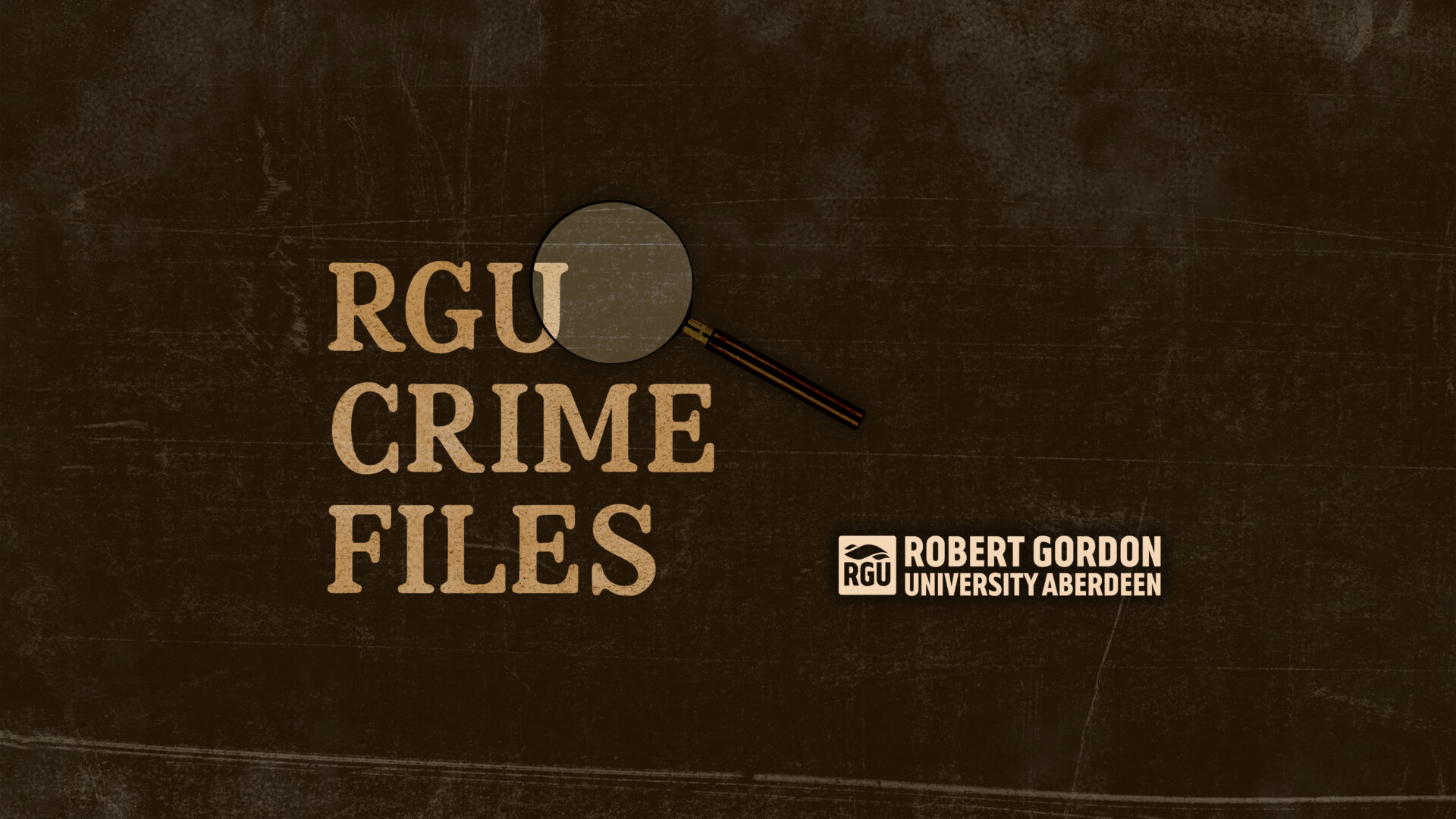 RGU True Crime Podcast Main 2