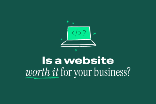 Is a website worth it Illustration 1 B