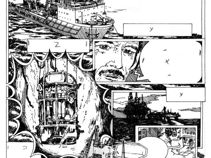 1980s Cartoon Strip Sketches 2