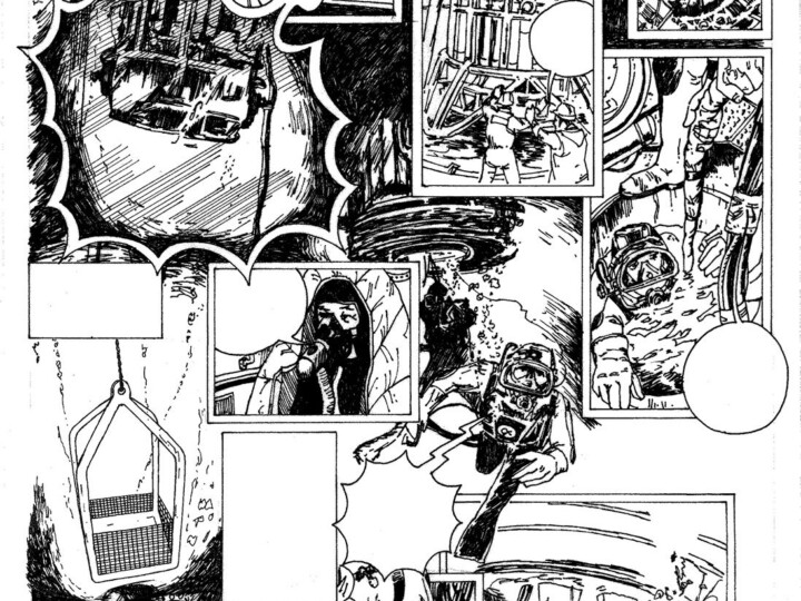 1980s Cartoon Strip Sketches 4