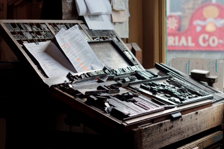 1960 hot metal compositors