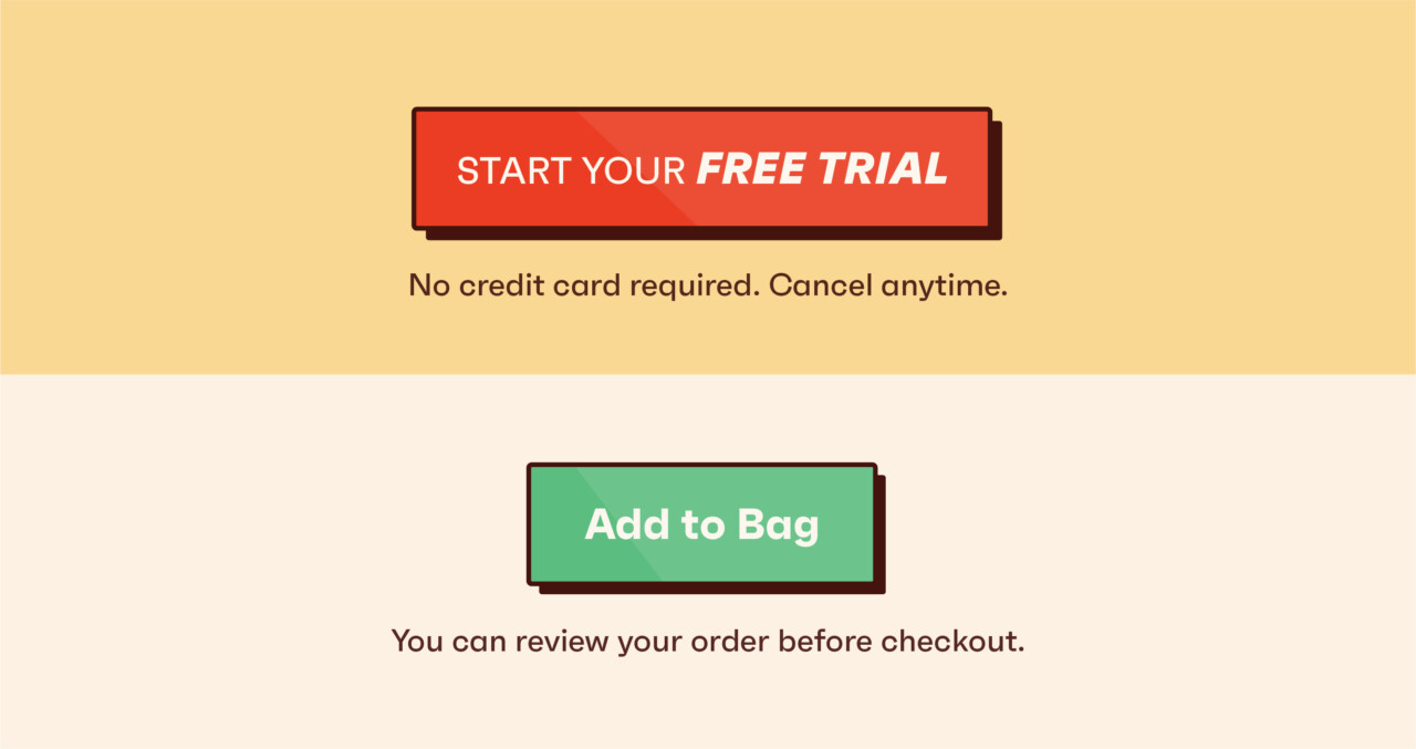 Button Copy Matters Mirco Text